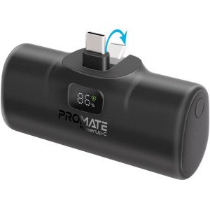 Promate PowerUp-C 5000mah Compact USB-C Power Bank 