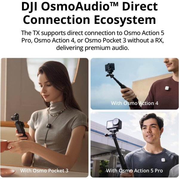 DJI Mic Mini Compact Wireless Microphone