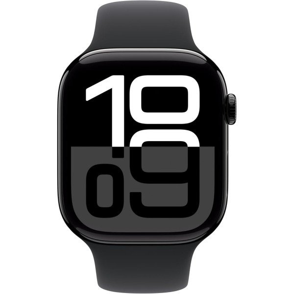 Apple Watch Series 10 GPS 46mm - Sport Band - Black