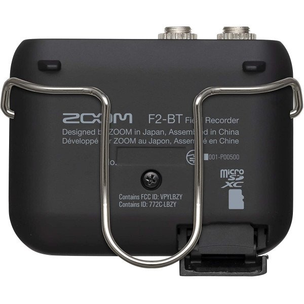 Zoom F2-BT Ultracompact Bluetooth-Enabled Portable Field Recorder with Lavalier Microphone