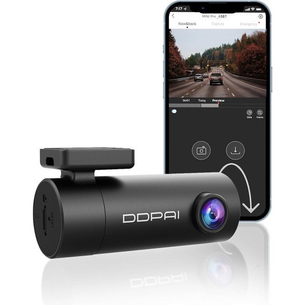 DDPAI MINI Pro 1296P Front Dash Camera