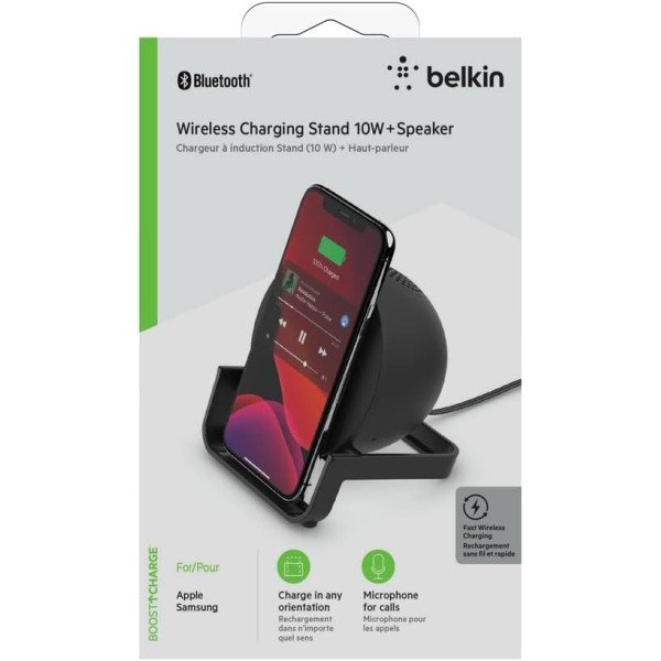 Belkin Bluetooth Speaker + 10W Wireless Charger