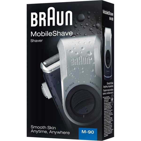 Braun MobileShave M-90 Electric Travel Shaver