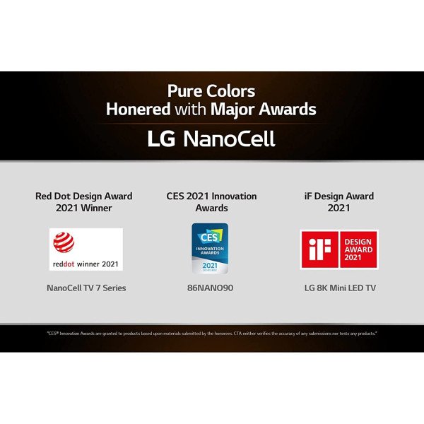 LG NANO75 Series 86 inch 4K HDR Smart NanoCell LED TV