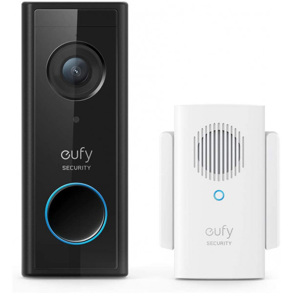Eufy Smart Wi-Fi Video Doorbell 1080p - Battery Operated