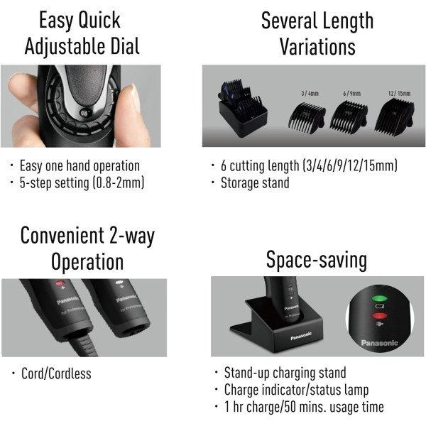 Panasonic ER-GP80 Professional Hair Clipper
