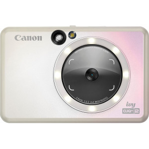 Canon Ivy CLIQ+2 Instant Film Camera - Iridescent White