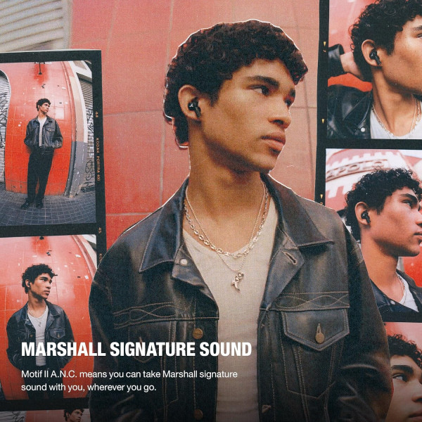 Marshall Motif II A.N.C Active Noise-Canceling Earbuds