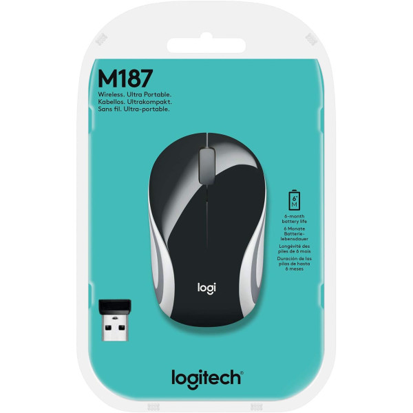 Logitech M187 Ultra Portable Wireless Mouse