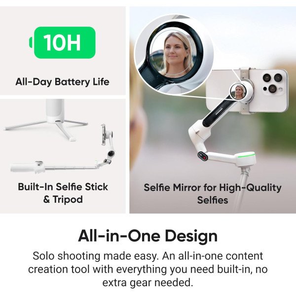 Insta360 Flow 2 Pro Smartphone Gimbal Stabilizer