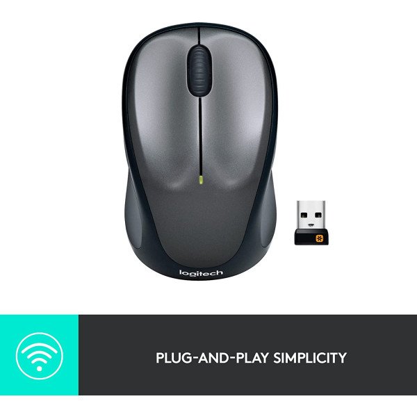 Logitech M235 Wireless Mouse - Black