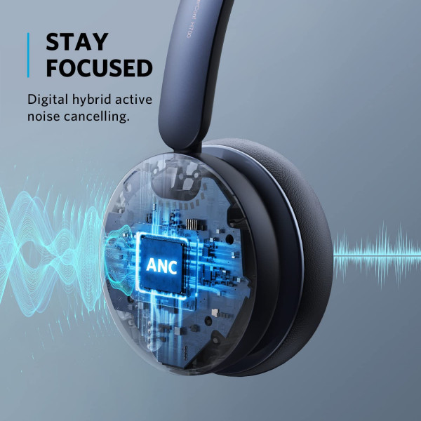 Anker PowerConf H700 AI-Powered Wired Headset 