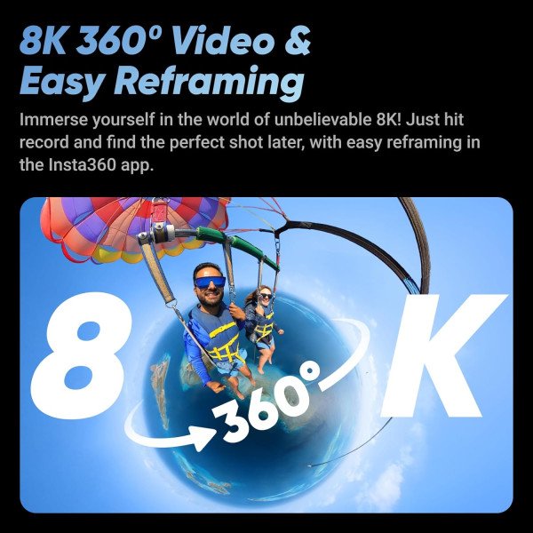 Insta360 X4 Waterproof 8K 360 Action Camera