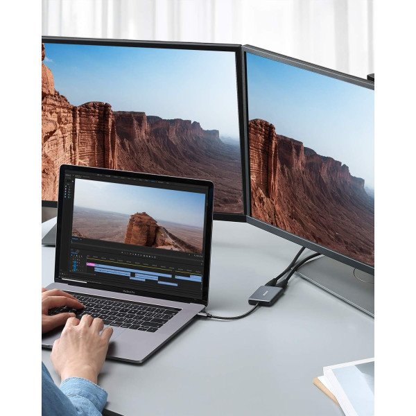 Anker PowerExpand USB-C to Dual HDMI Adapter
