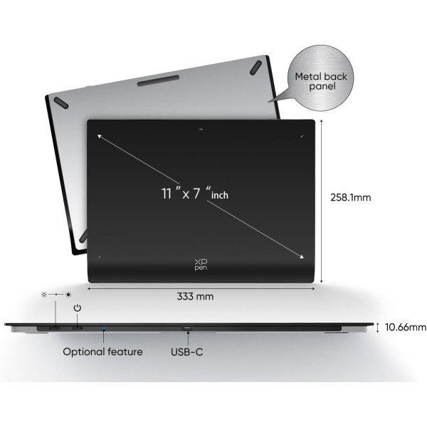 XP-Pen Deco Pro Gen2 LW Wireless Drawing Tablet