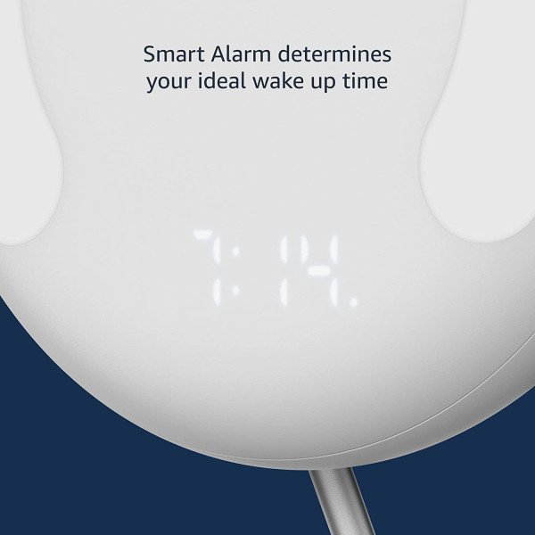 Amazon Halo Rise - Bedside Sleep Tracker with Wake-up Light and Smart Alarm 