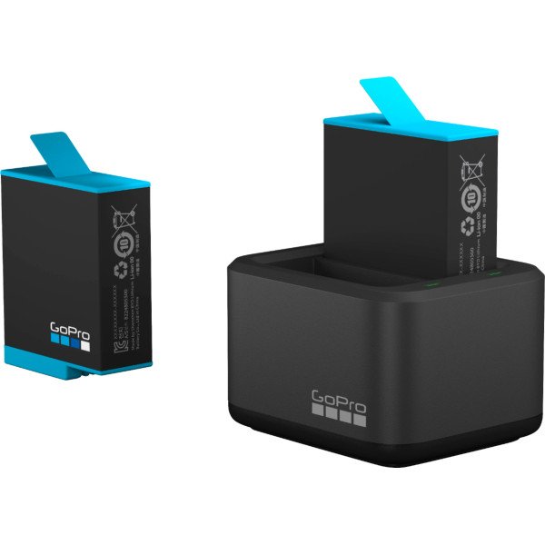 GoPro Dual Battery Charger + Battery HERO10 /HERO9 