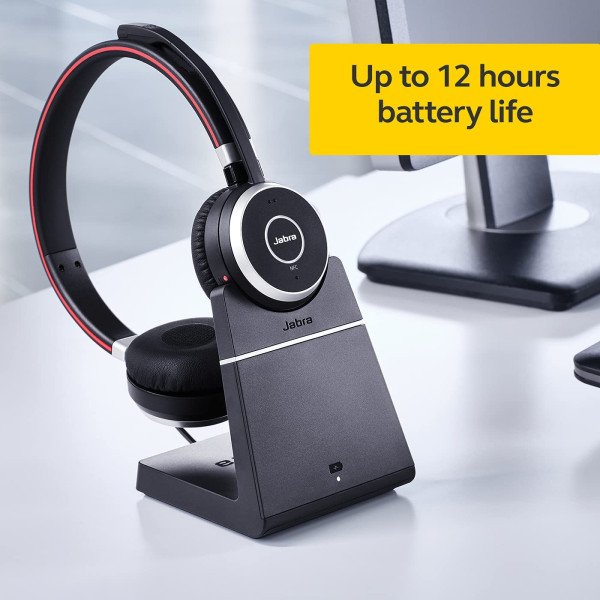 Jabra Evolve2 65 Stereo Wireless On-Ear Headset (Microsoft Teams, USB Type-C )