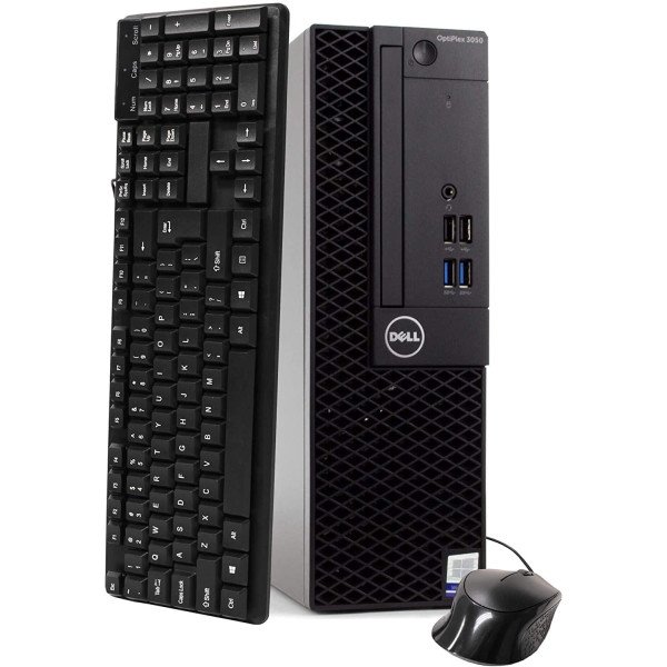 Dell Optiplex 3050 SFF Desktop PC, Intel i5-6500 3.2GHz 4 Core, 8GB DDR4, 500GB HDD - Refurbished