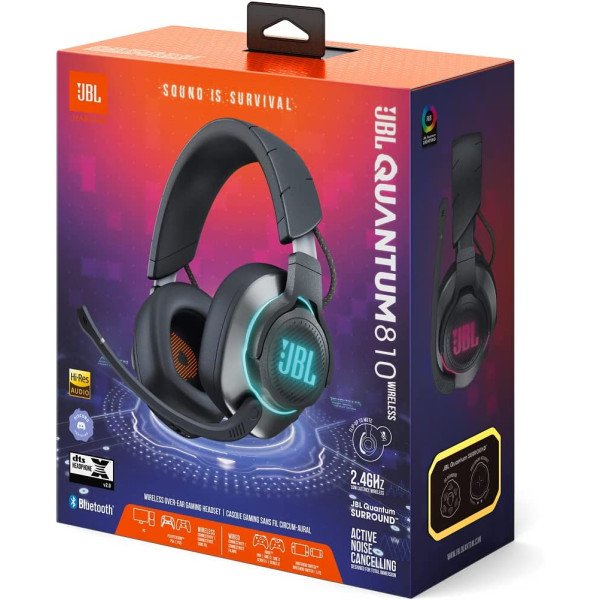 JBL Quantum 810 Wireless Noise-Canceling Gaming Headset 