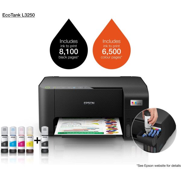 Epson EcoTank L3250 Wi-Fi All-in-One Ink Tank Printer