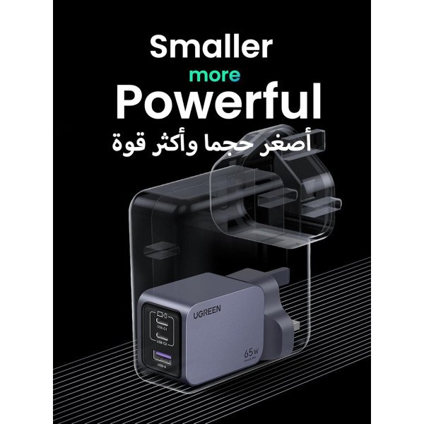 Ugreen Nexode Pro 65W 3-Port GaN Charger