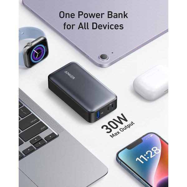 Anker 533 Power Bank (PowerCore 30W) 10,000mAh