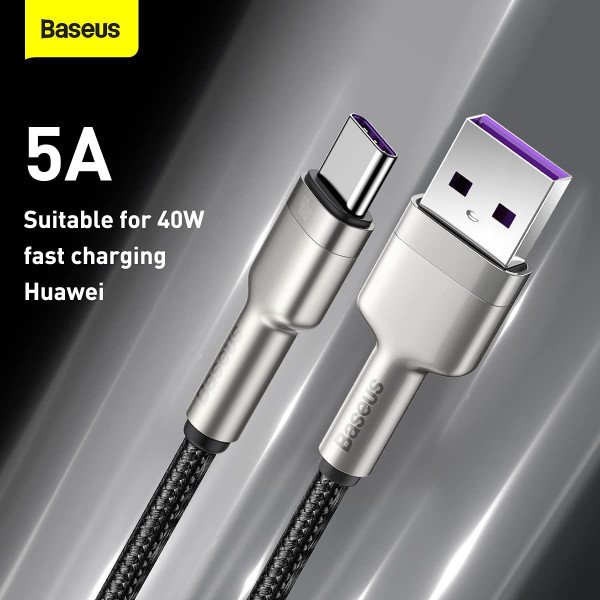 Baseus Cafule Series Metal Data Cable USB to Type-C 40W