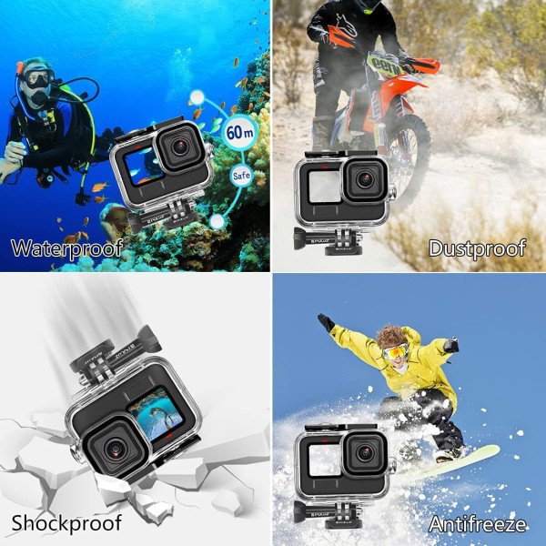 PULUZ Waterproof Dive Case for GoPro Hero 9 