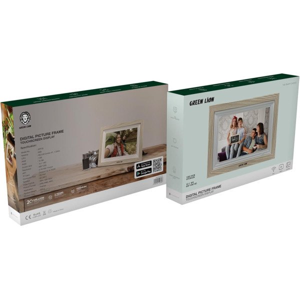 Green Lion 10.1 Inch Digital Picture Frame Touch Screen