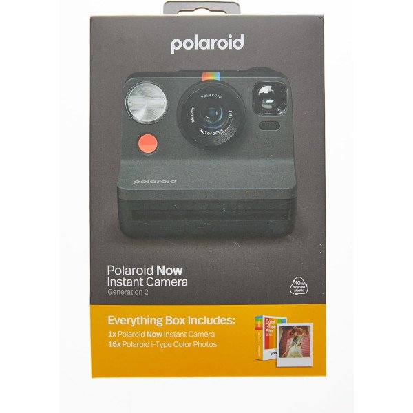Polaroid Now 2nd Generation I-Type Instant Camera + 16-Pack Film