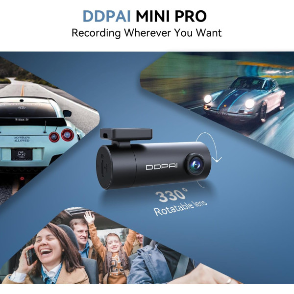 DDPAI MINI Pro 1296P Front Dash Camera