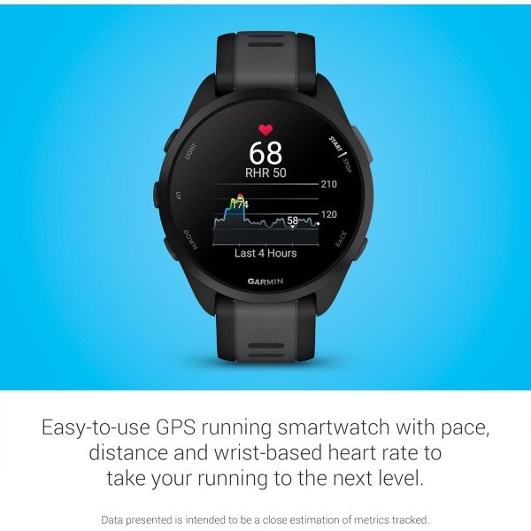 Garmin Forerunner 165 Music GPS Smartwatch 43 mm