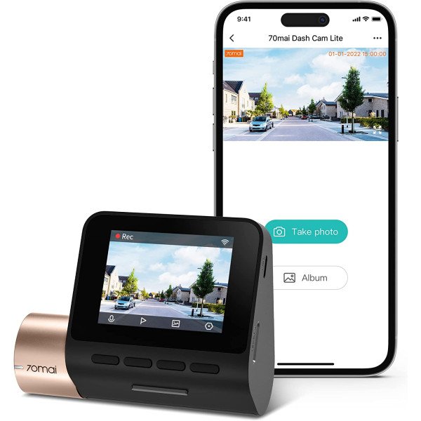 70mai Dash Cam Lite 1080P Full HD