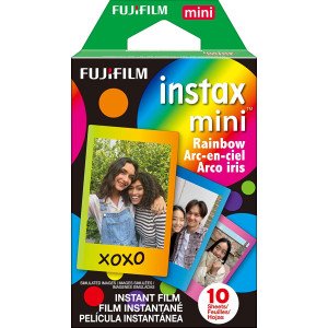 Fujifilm Instax Mini Rainbow Film - 10 Exposures