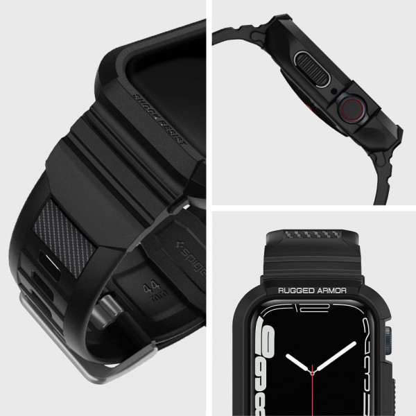 Spigen Rugged Armor Pro Case for Apple Watch Series (45mm/44mm)