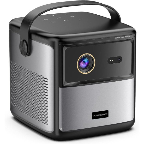 Powerology Starbeam 100 Inches 4K DLP Android Projector