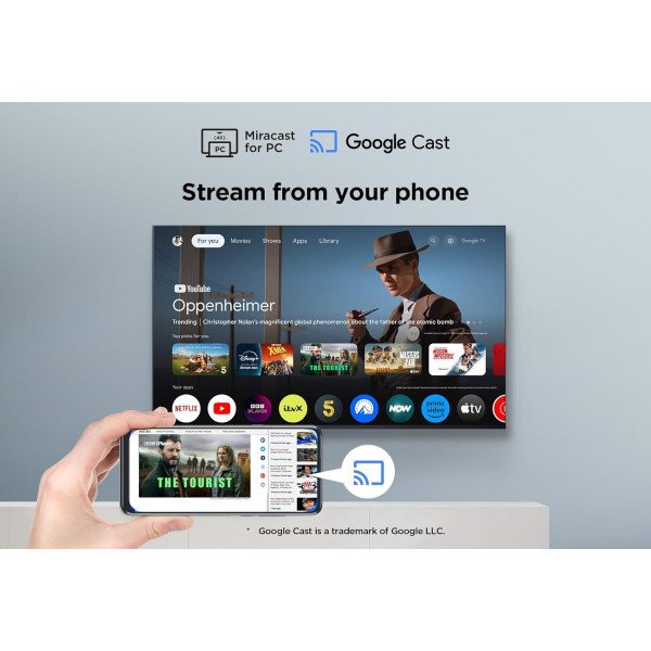TCL V6C 55 inch 4K HDR Google TV 