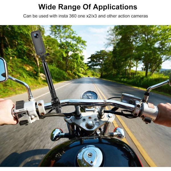 Puluz Motorcycle Handlebar Mount Selfie Stick