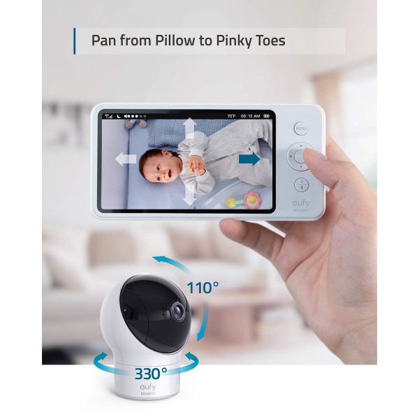 eufy Security SpaceView HD Wireless Video Baby Monitor