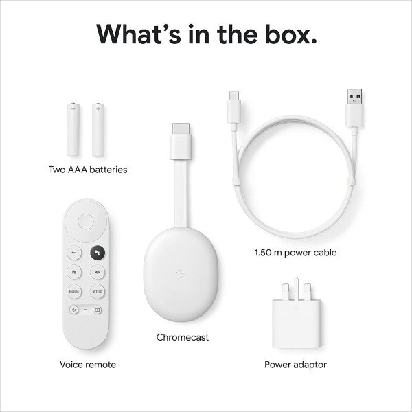 Google Chromecast HD with Google TV
