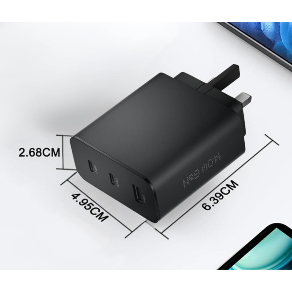 CMF by Nothing 140W Gan 3 Port Charger Adapter