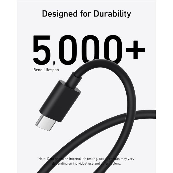 Anker Charger 25W with 5 ft USB-C to USB-C cable