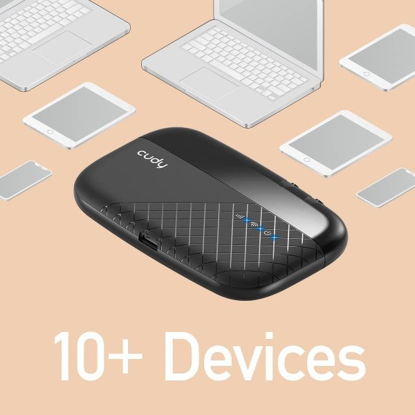 Cudy 4G LTE Mobile Wi-Fi Hotspot