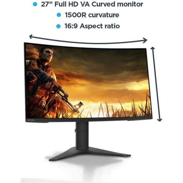 Lenovo G27-c10 27 inch Curved VA Gaming Monitor