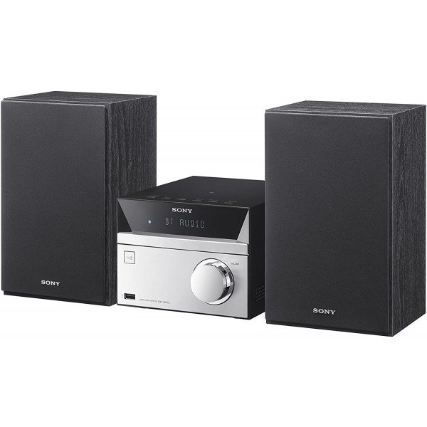 Sony CMT-SBT20B Hi-Fi System with CD, Bluetooth, DAB and FM Radio -