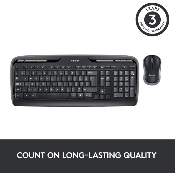 Logitech MK330 Wireless Keyboard and Mouse Combo 