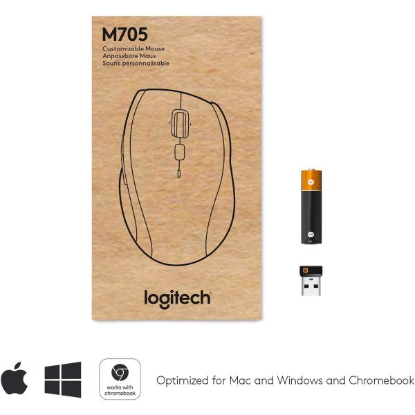 Logitech M705 Marathon Wireless Mouse