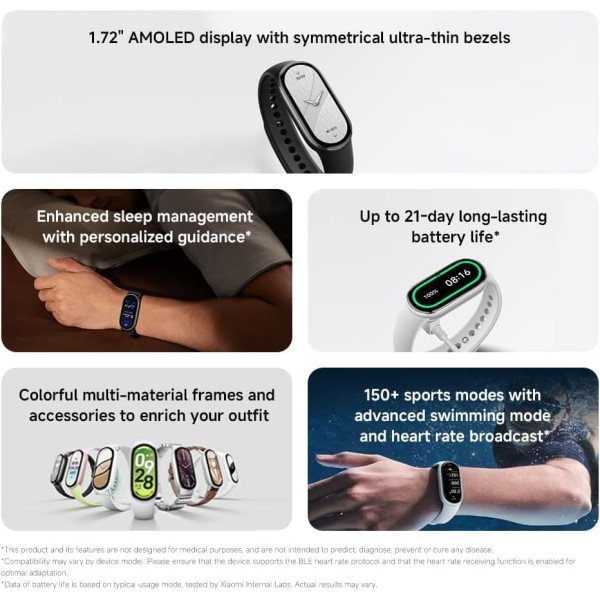 Xiaomi Smart Band 10 Ceramic Edition Pearl White