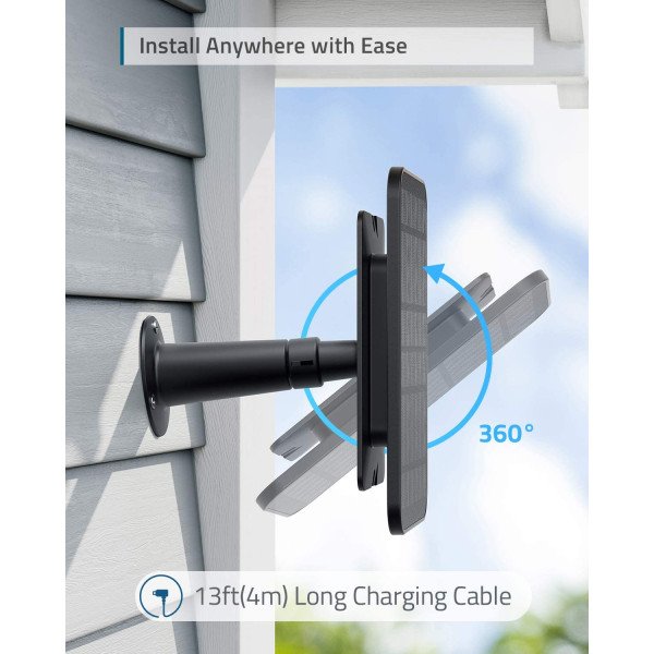 eufy Security Solar Panel for eufy Security Wireless Cameras - 2.6W